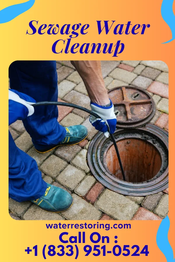 Sewage Water Cleanup in Commerce, OK